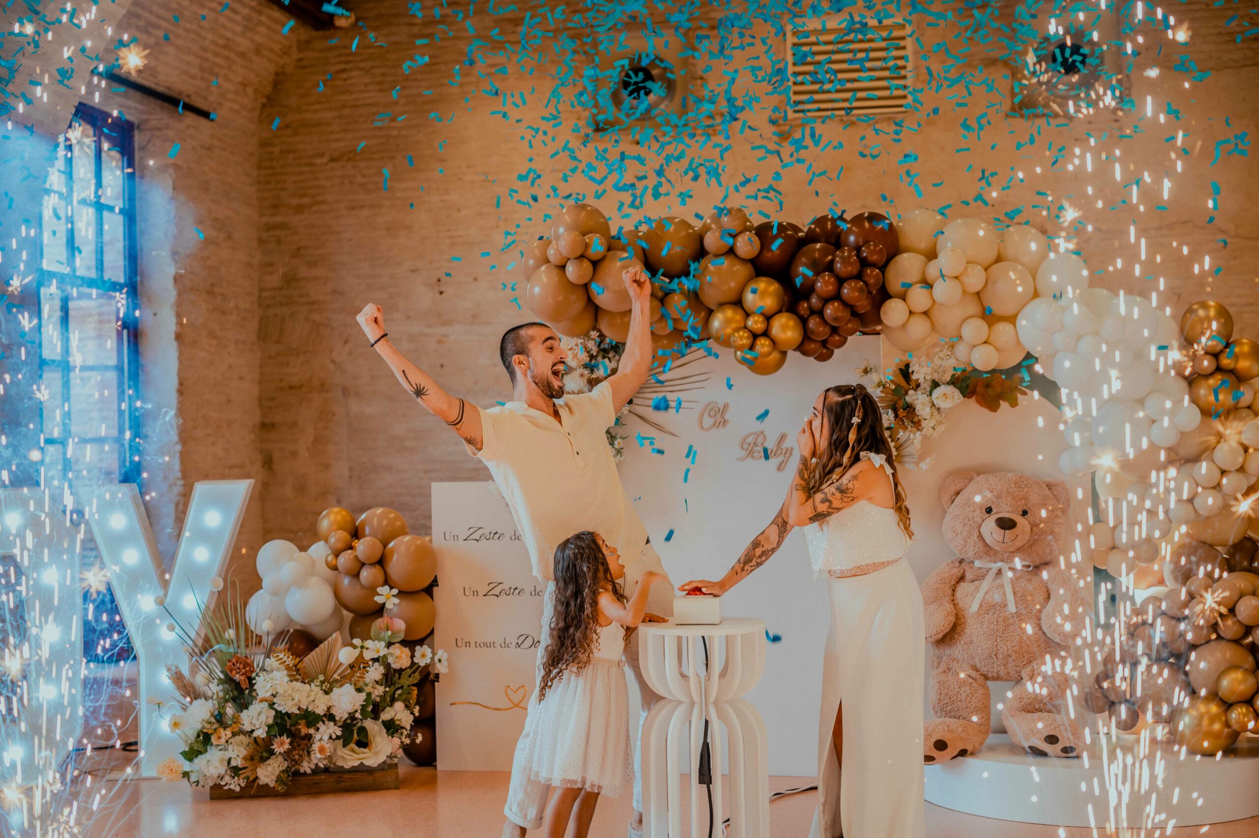 Gender Reveal Cecilia et Maxence