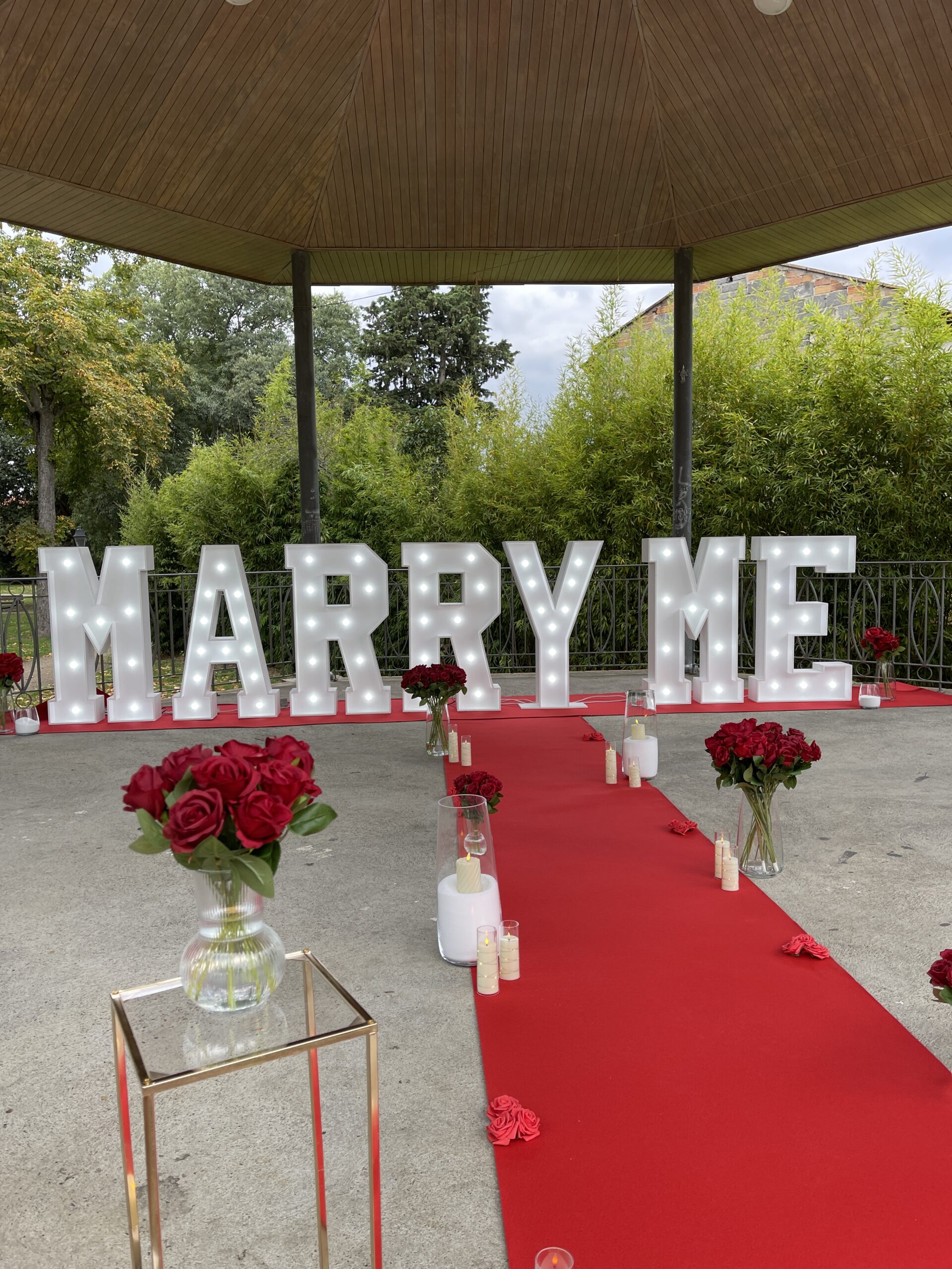 Demande en Mariage au Kiosque à musique de Cugnaux