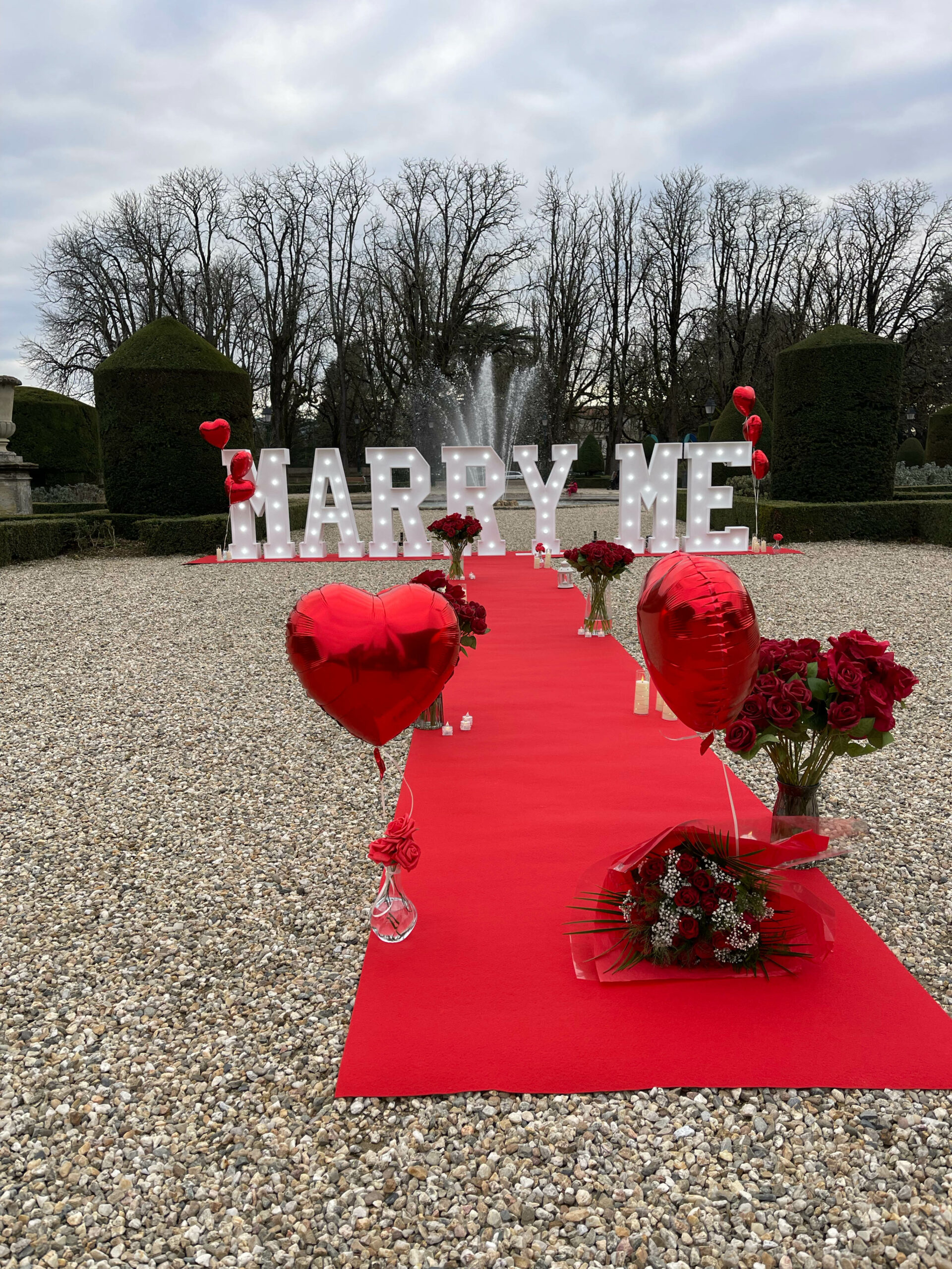 Demande en Mariage au parc de l&rsquo;hotel de ville de castres - Photo 3