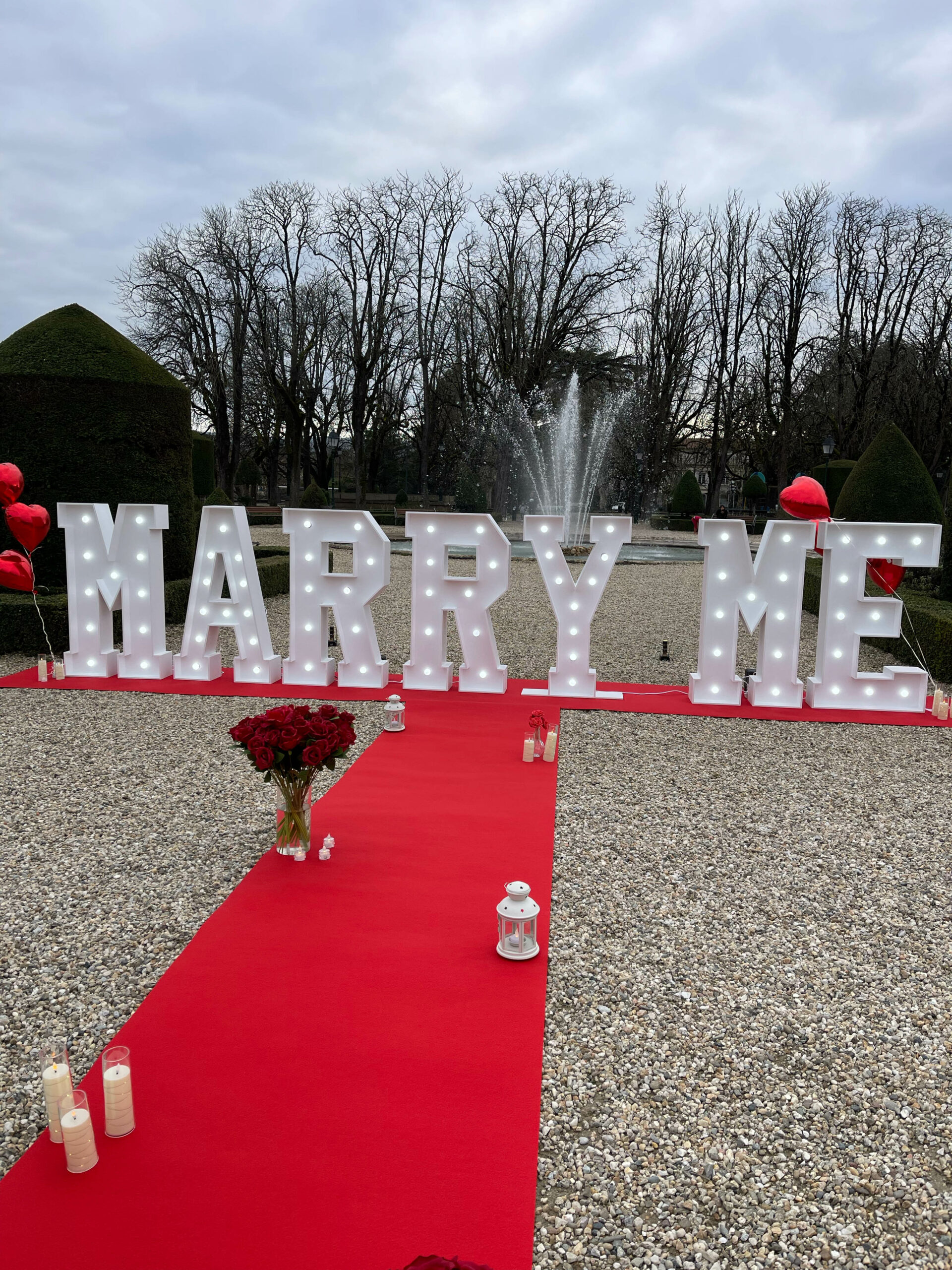 Demande en Mariage au parc de l&rsquo;hotel de ville de castres - Photo 4