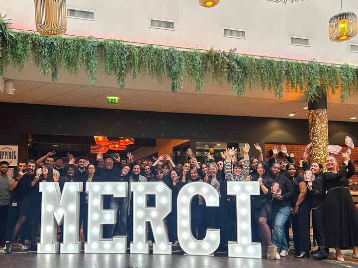 Lettres lumineuses pour l&rsquo;Hotel MERCURE
