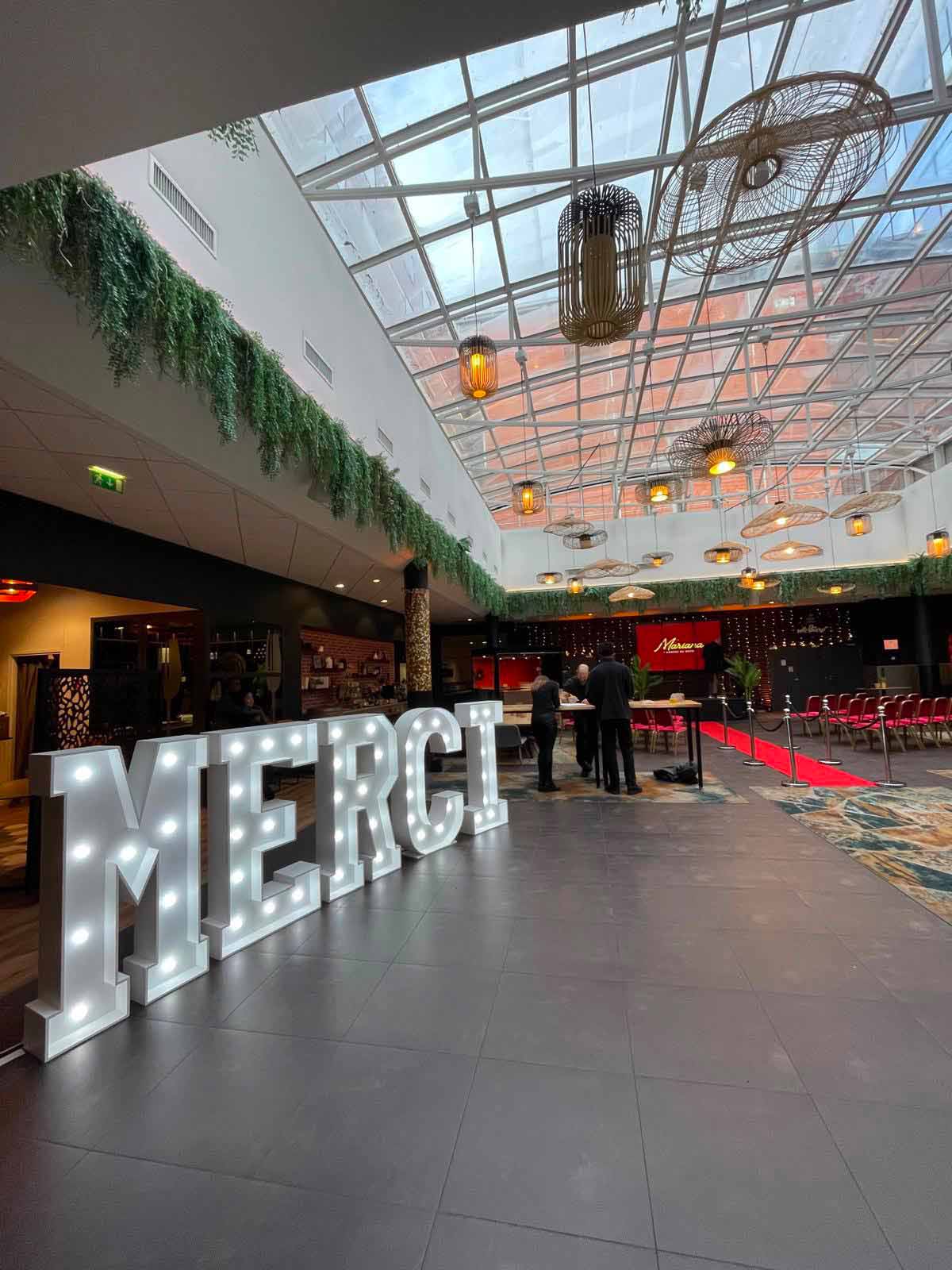 Lettres lumineuses pour l&rsquo;Hotel MERCURE - Photo 2